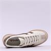 Gola Viper Leather Gumsole Retro Trainer - Off-White Bone Otter